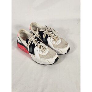 Nike Womens Air Max Sneakers Shoes Cd5432-100 White Pink Running Basketball US/8